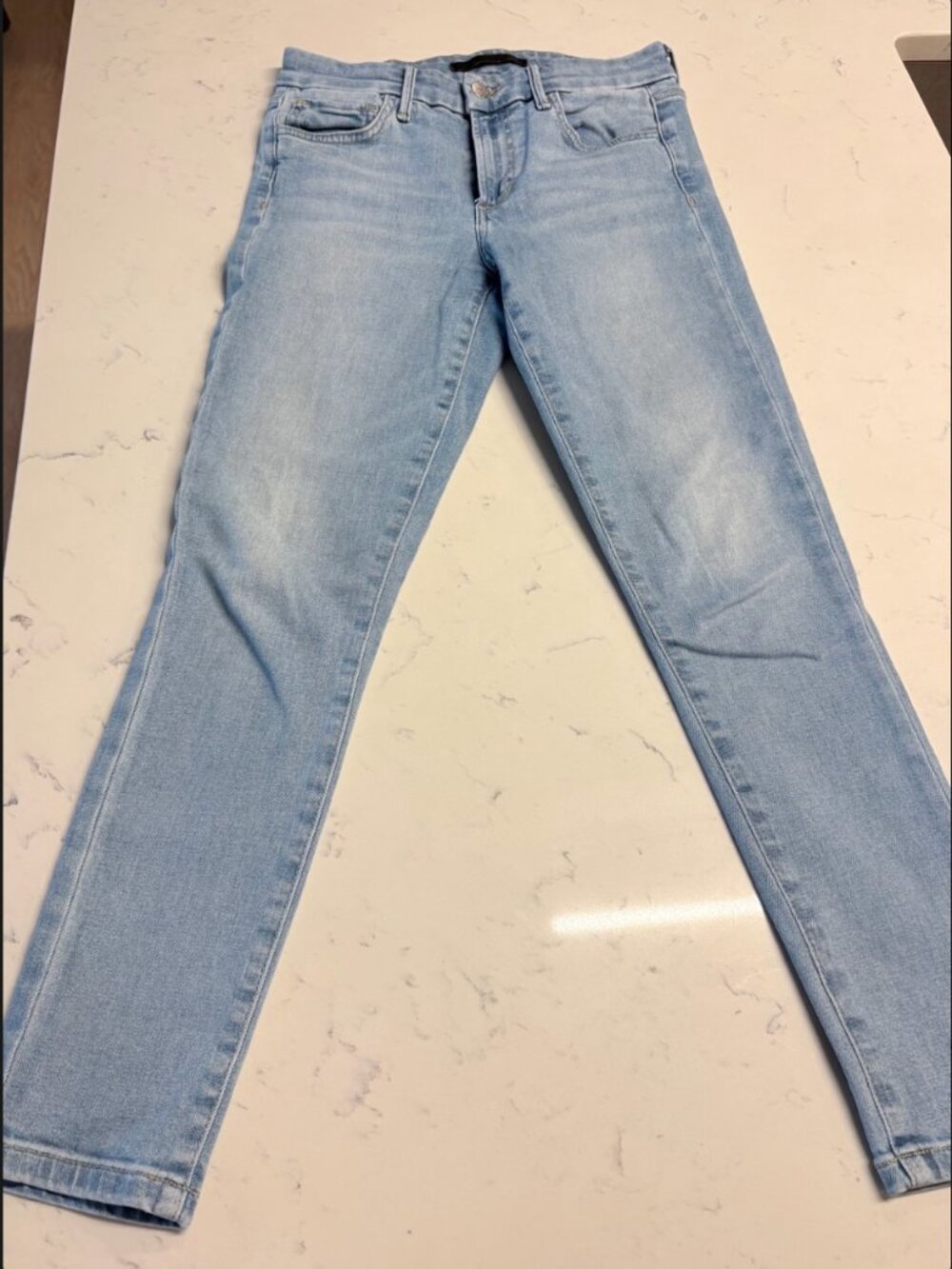 Joe’s Jeans The Icon Mid Rise Skinny Crop Light Wash Size 26